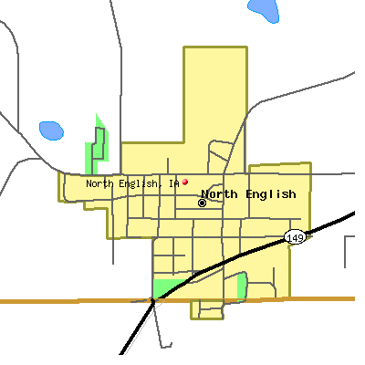 North English map