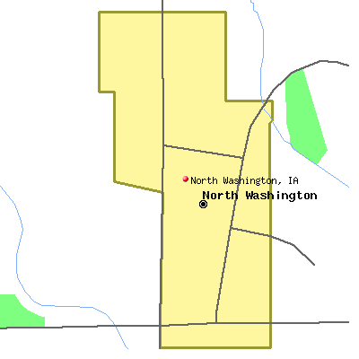 North Washington map