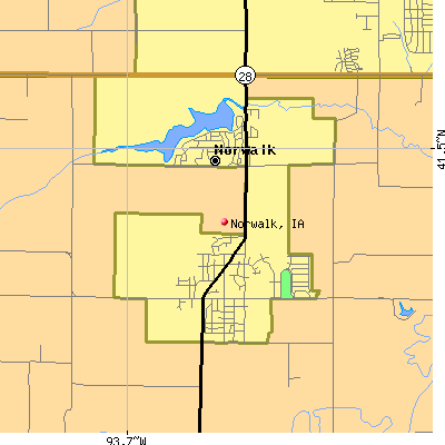 Norwalk map