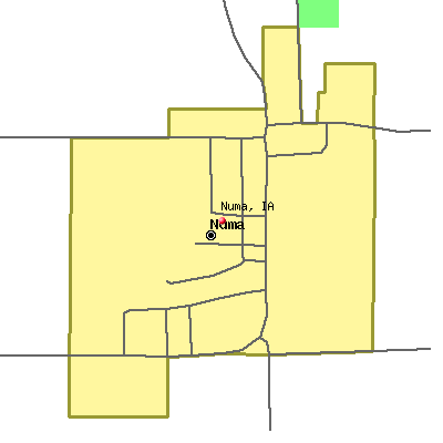 Numa map