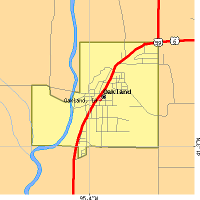 Oakland map