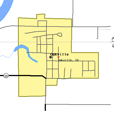 Oakville map