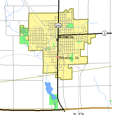 Oelwein map