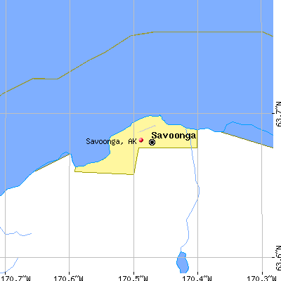 Savoonga map