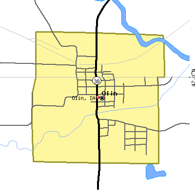 Olin map