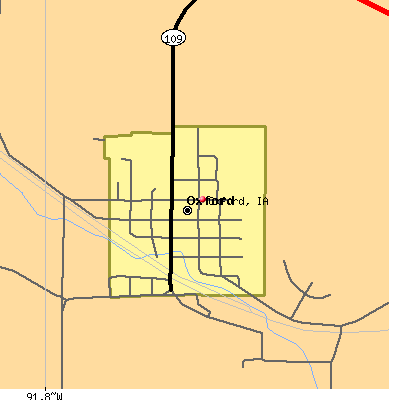 Oxford map