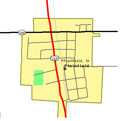 Plainfield map