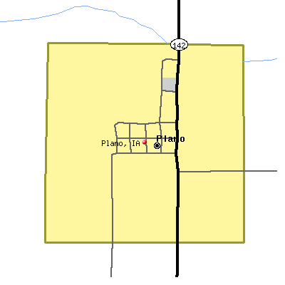 Plano map