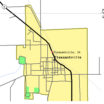 Pleasantville map
