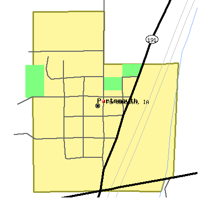 Portsmouth map