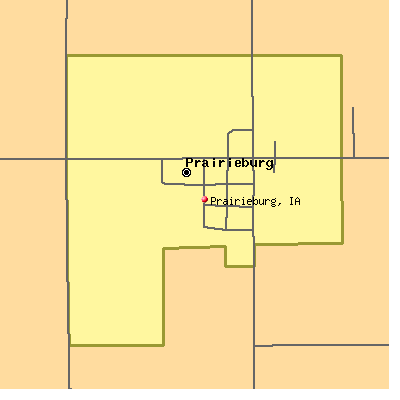 Prairieburg map