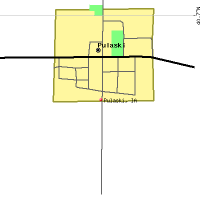 Pulaski map