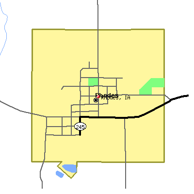 Rhodes map