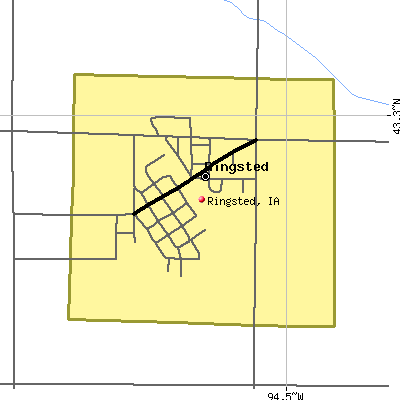 Ringsted map