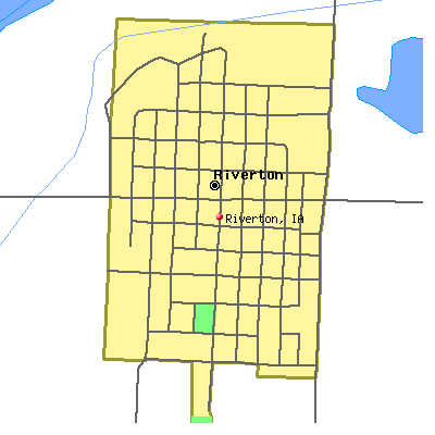 Riverton map