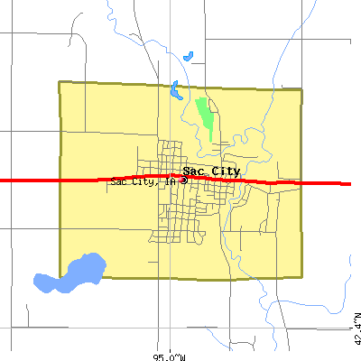 Sac City map