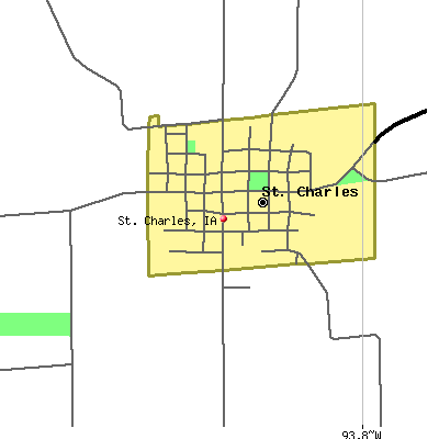 St. Charles map