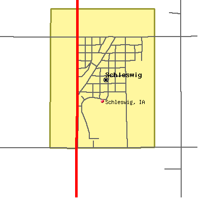 Schleswig map
