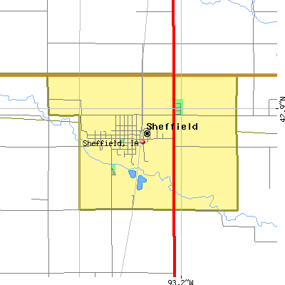 Sheffield map