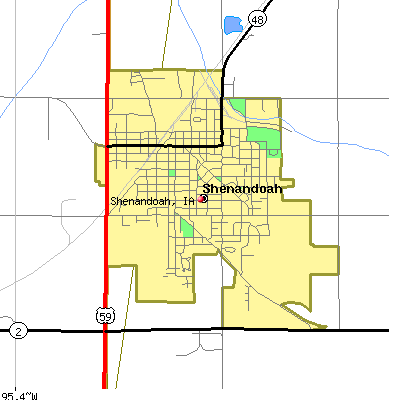 Shenandoah map