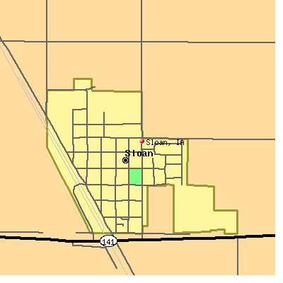 Sloan map