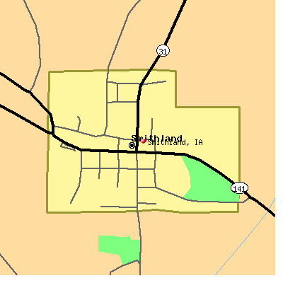 Smithland map