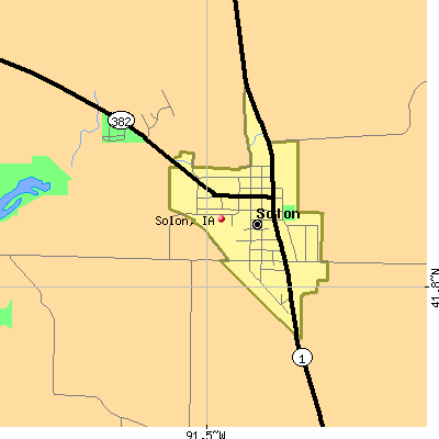 Solon map
