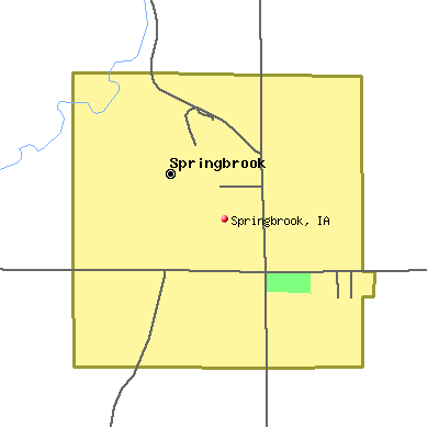 Springbrook map