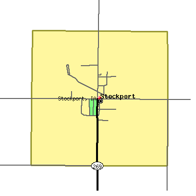 Stockport map