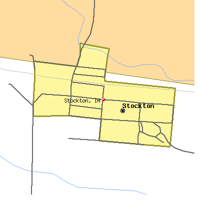 Stockton map