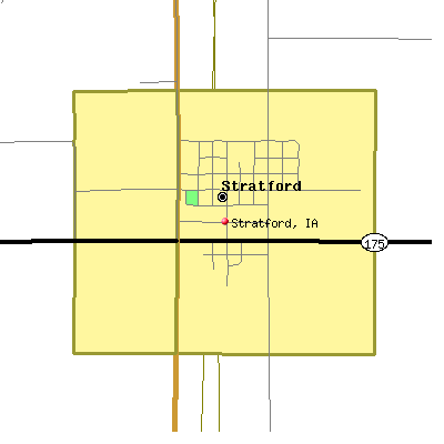 Stratford map