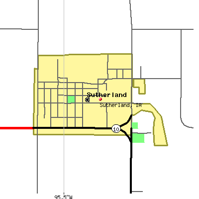 Sutherland map