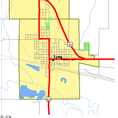 Tama map