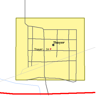 Thayer map