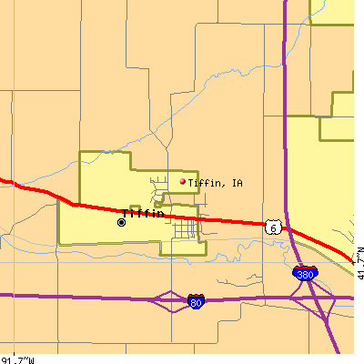 Tiffin map
