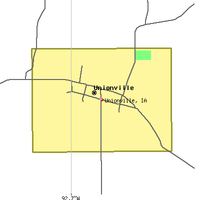 Unionville map
