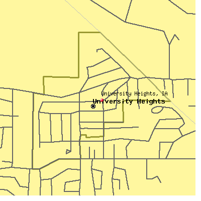 University Heights map