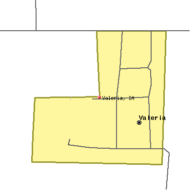 Valeria map