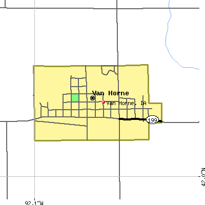 Van Horne map