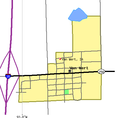 Van Wert map