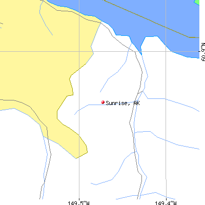 Sunrise map