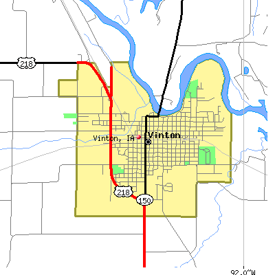 Vinton map