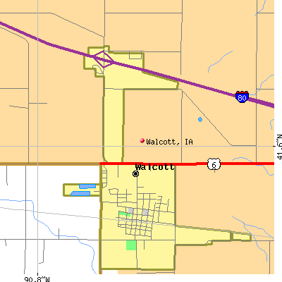 Walcott map