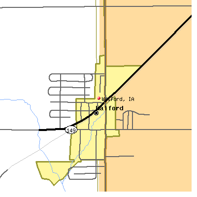 Walford map