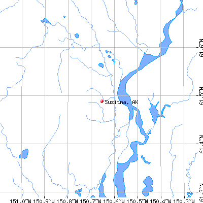 Susitna map