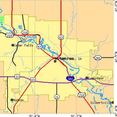 Waterloo map