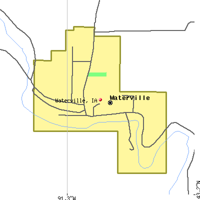 Waterville map