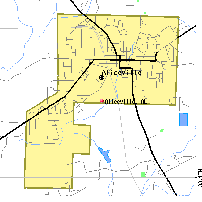 Aliceville map