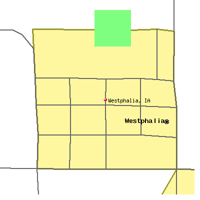 Westphalia map