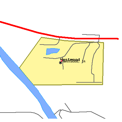 Westwood map